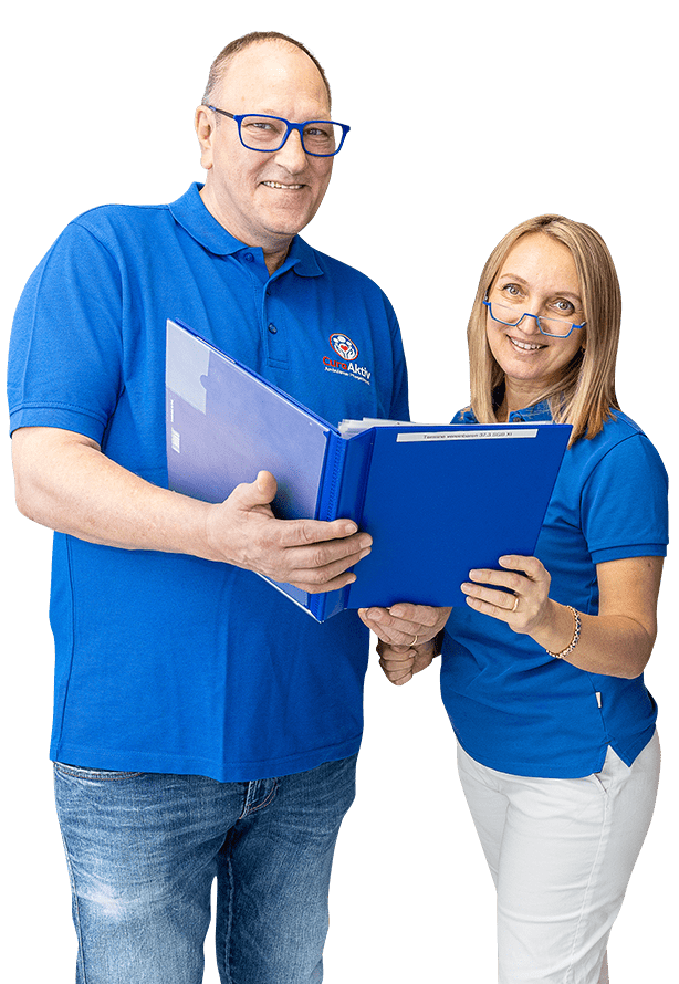 Pflegeteam prüfen Patientenakte